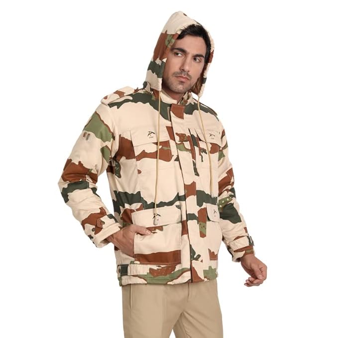 ITBP Winter Tactical Jacket by FaujiMart – Rugged, Warm, and Tactical Ready