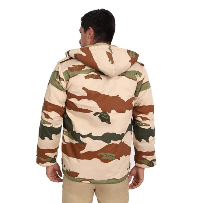 ITBP Winter Tactical Jacket by FaujiMart – Rugged, Warm, and Tactical Ready