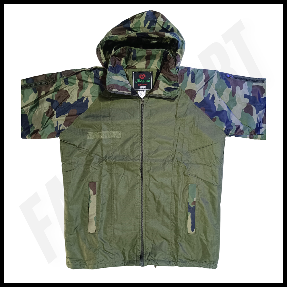 Indian Army Winter Jacket by FaujiMart – Durable, Warm, and Stylish