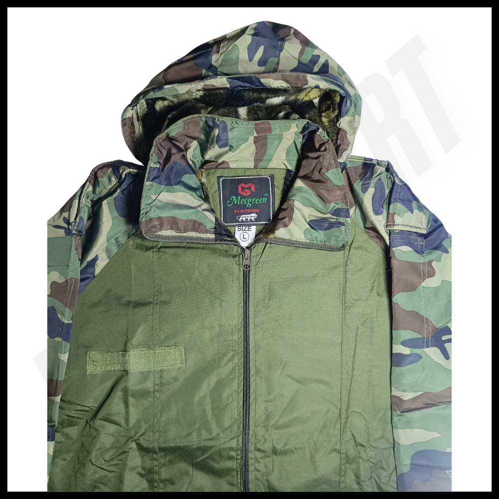 Indian Army Winter Jacket by FaujiMart – Durable, Warm, and Stylish