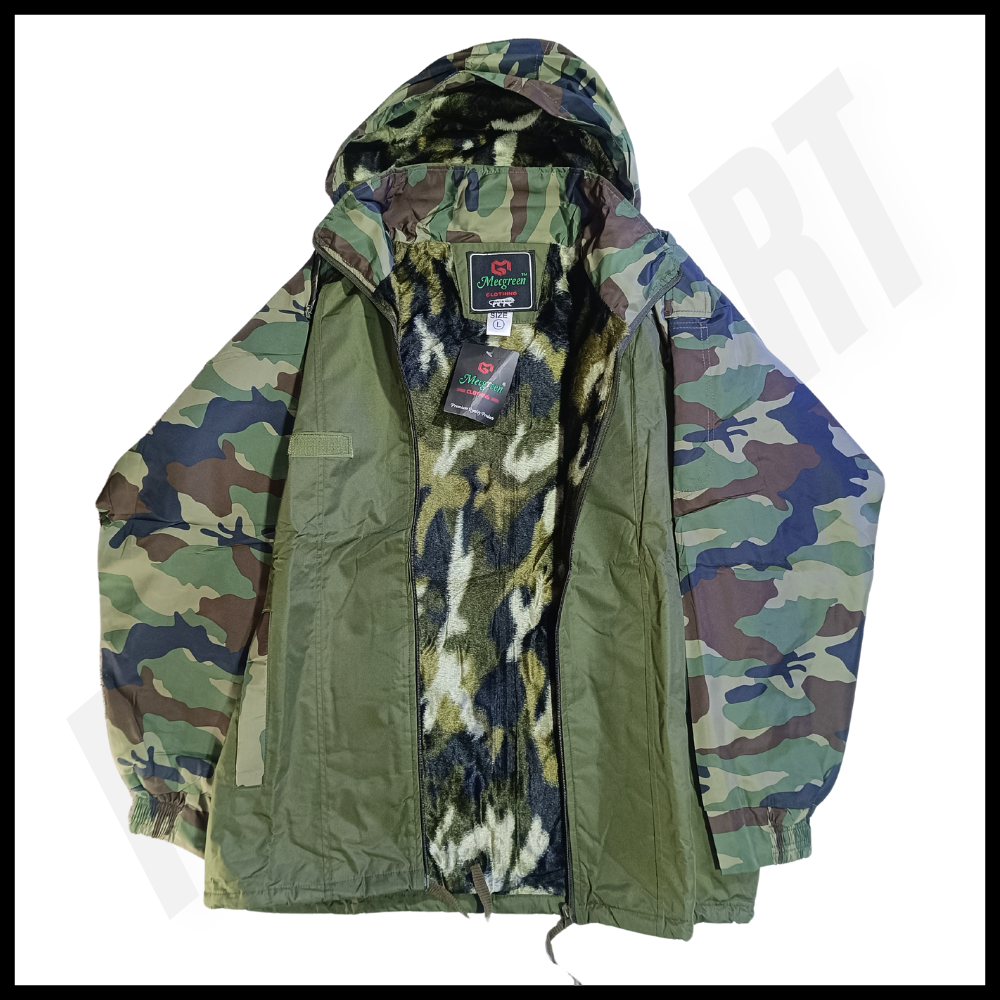 Indian Army Winter Jacket by FaujiMart – Durable, Warm, and Stylish
