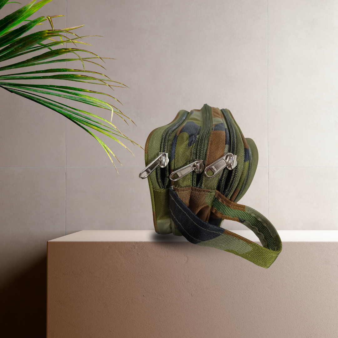 Army Utility Pouch Camouflage, Heavy-Duty and Travel-Friendly for Outdoor Use