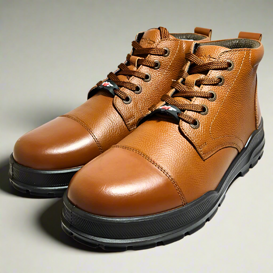 Lancer Police Shoes - Tan Color