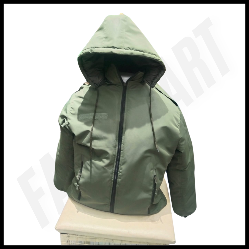 Army premium jacket by FaujiMart with superior warmth and durability