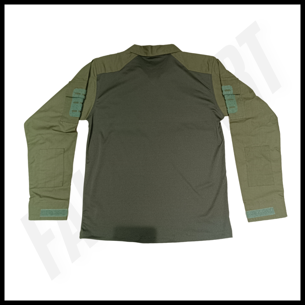 Tactical Olive Green Army T-Shirt by FaujiMart – Durable, Comfortable, and Versatile