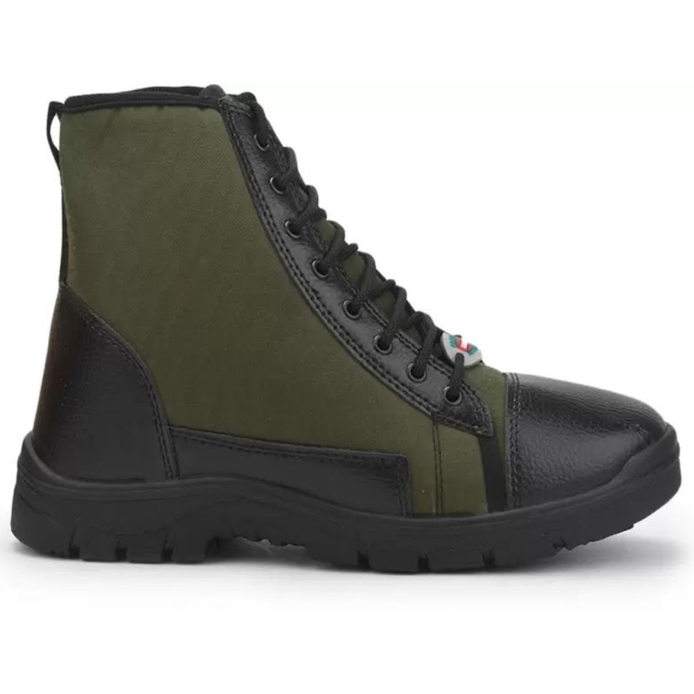 LIBERTY Freedom Forest-22 Olive Green Jungle Shoe PVC Sole Defence Military Boot