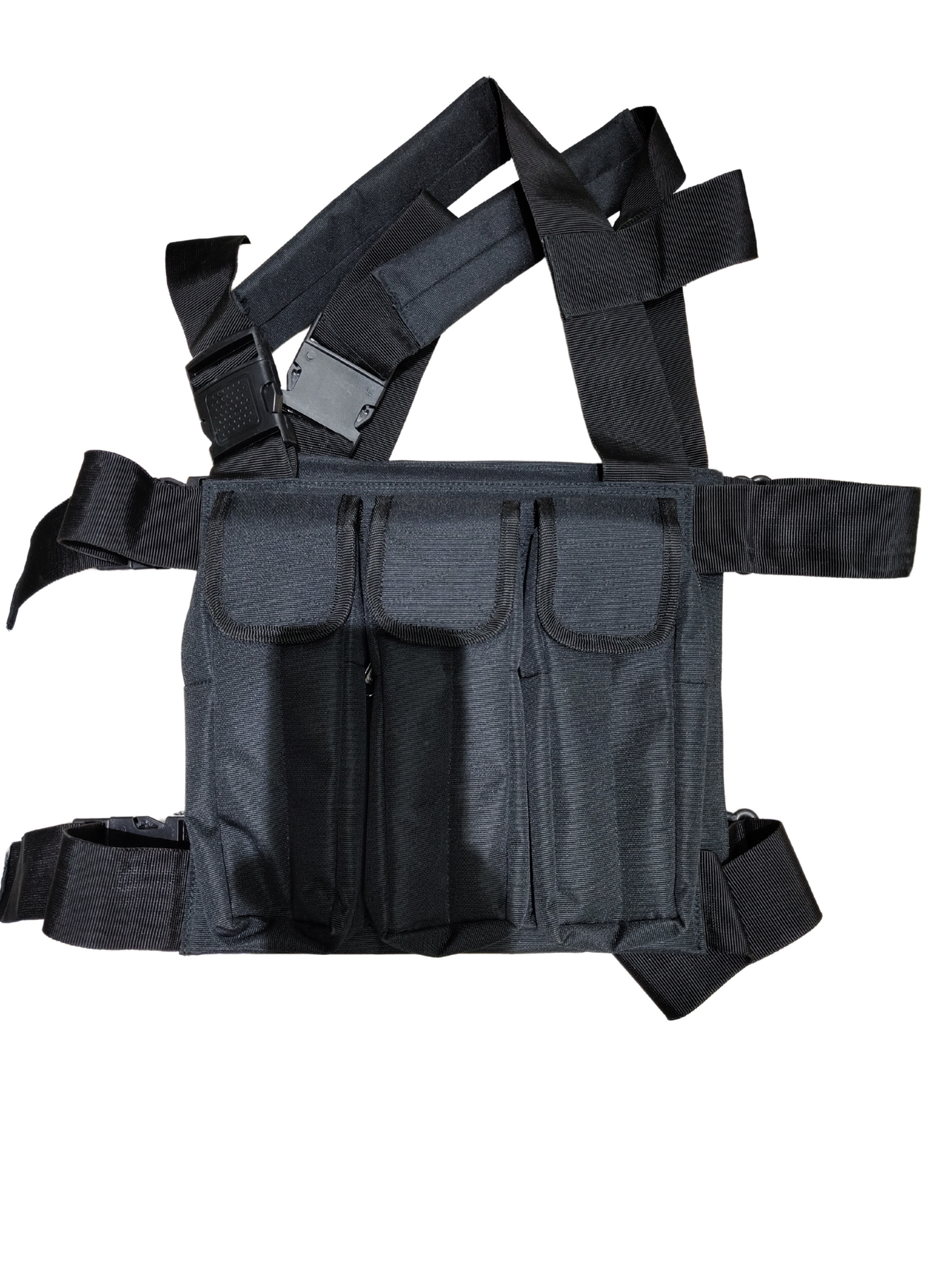 AK47 tactical Vest Pouch With Tricolor Logo - Black