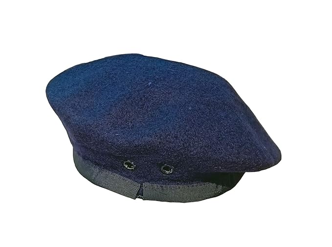 Unisex Army Para Military Blue Beret Cap