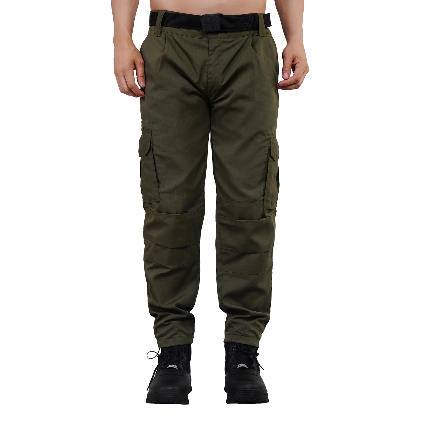 Camo Craze Tactical Cargo Pants - Olive Green