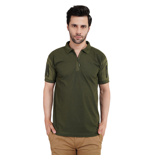 Tactical T-Shirt - Olive Green