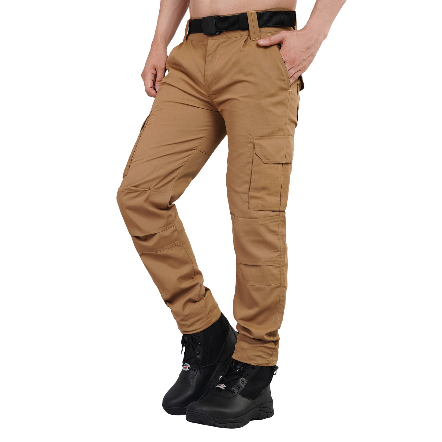 Camo Craze Tactical Cargo Pants - Brown