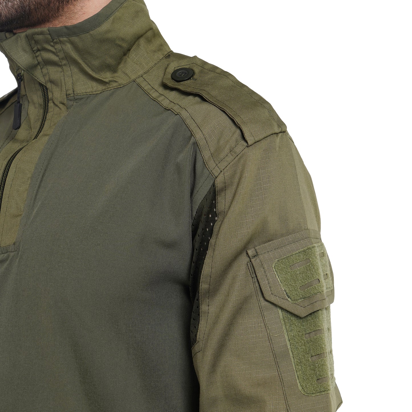 Tactical T-Shirt - Olive Green - Full Sleeves