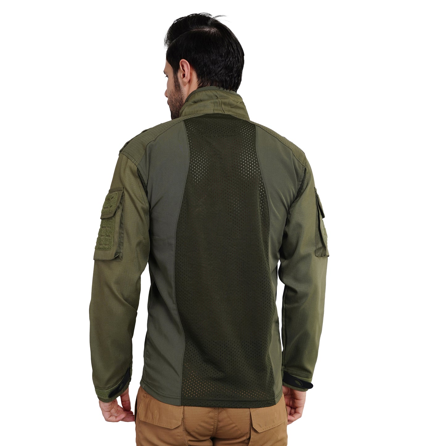 Tactical T-Shirt - Olive Green - Full Sleeves