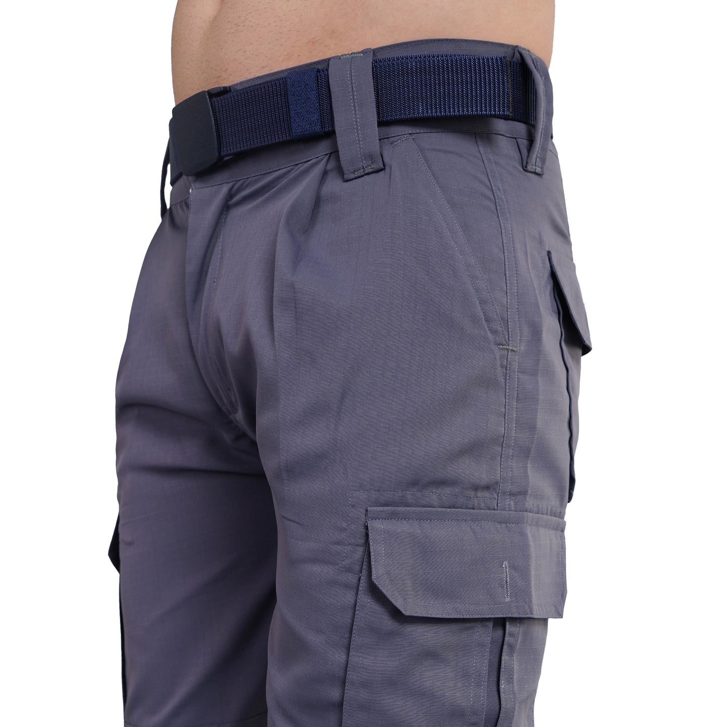 Camo Craze Tactical Cargo Pants - Pigeon Blue