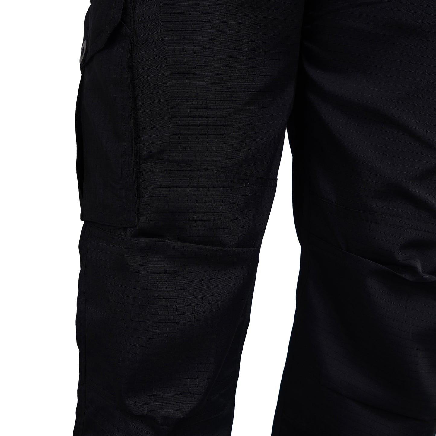 Camo Craze Tactical Cargo Pants - Black