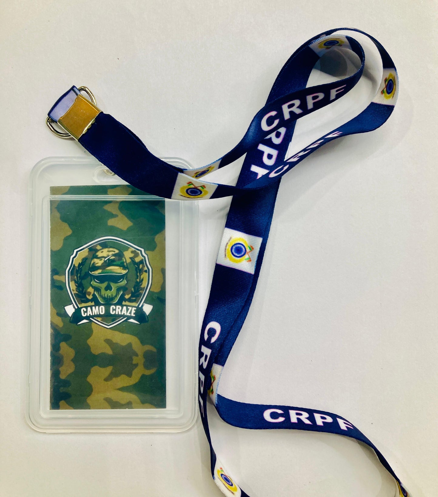 CRPF ID Card Cover with Neckband