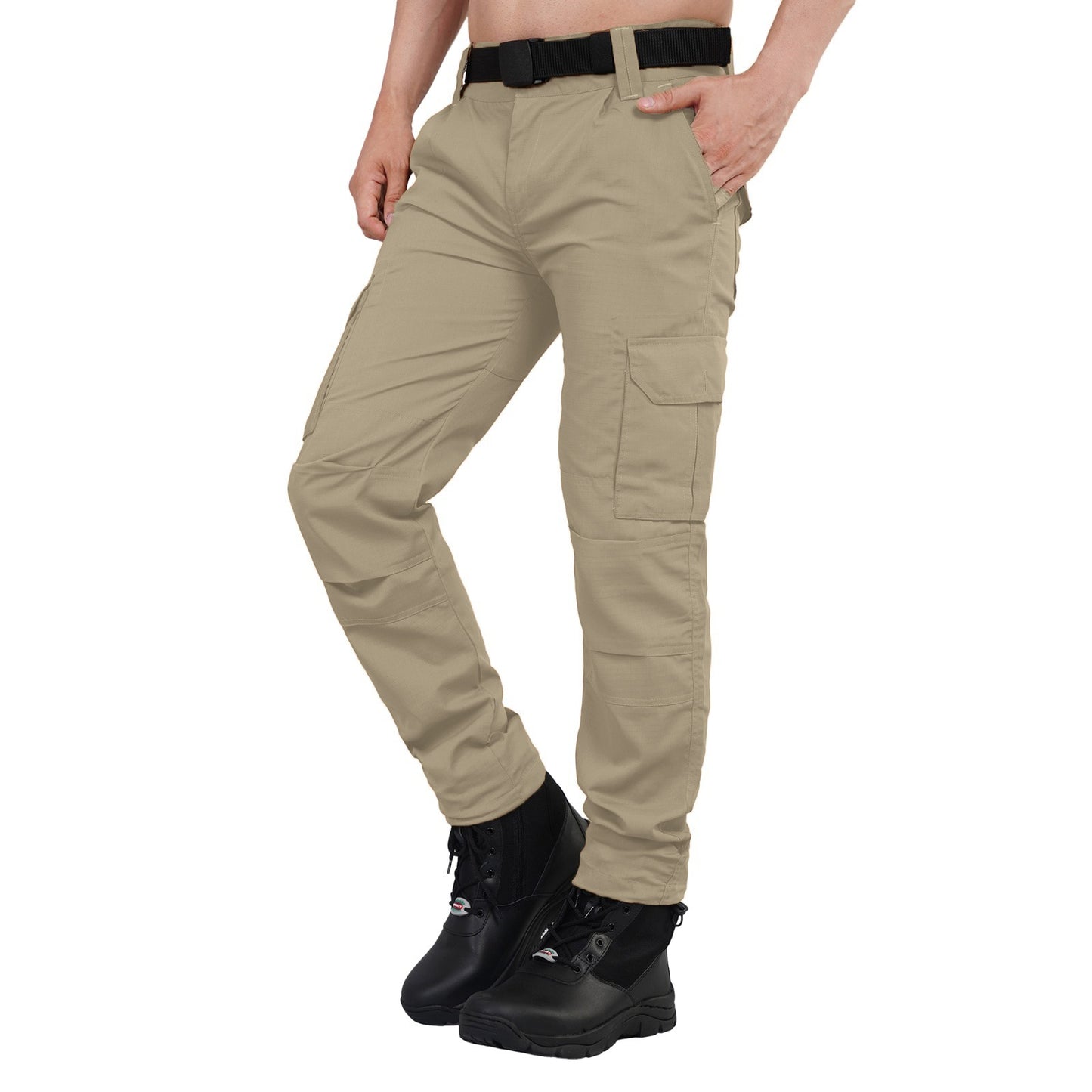 Camo Craze Tactical Cargo Pants - Khakhi Color