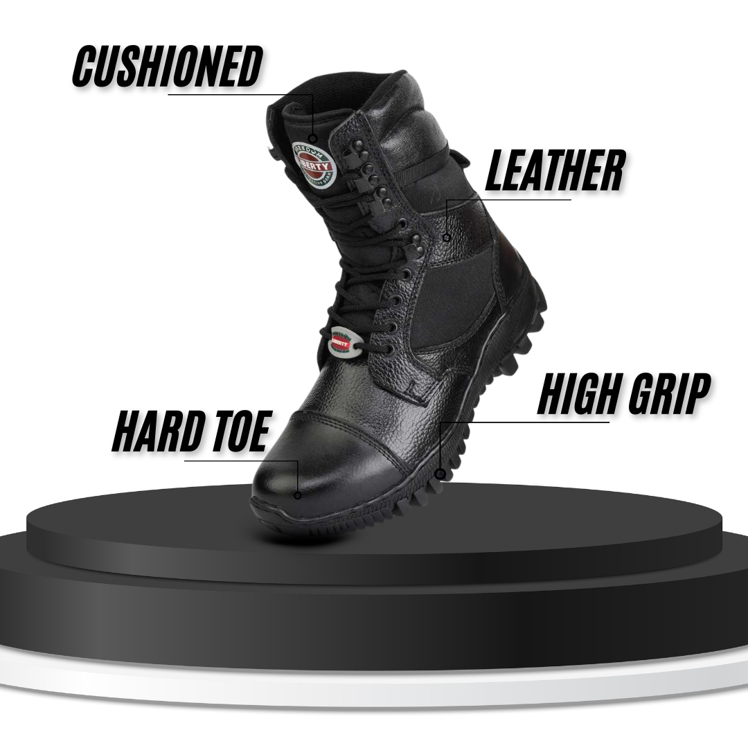 Liberty Freedom Soldier 01 with anti-slip sole, ideal for rough terrains and work use