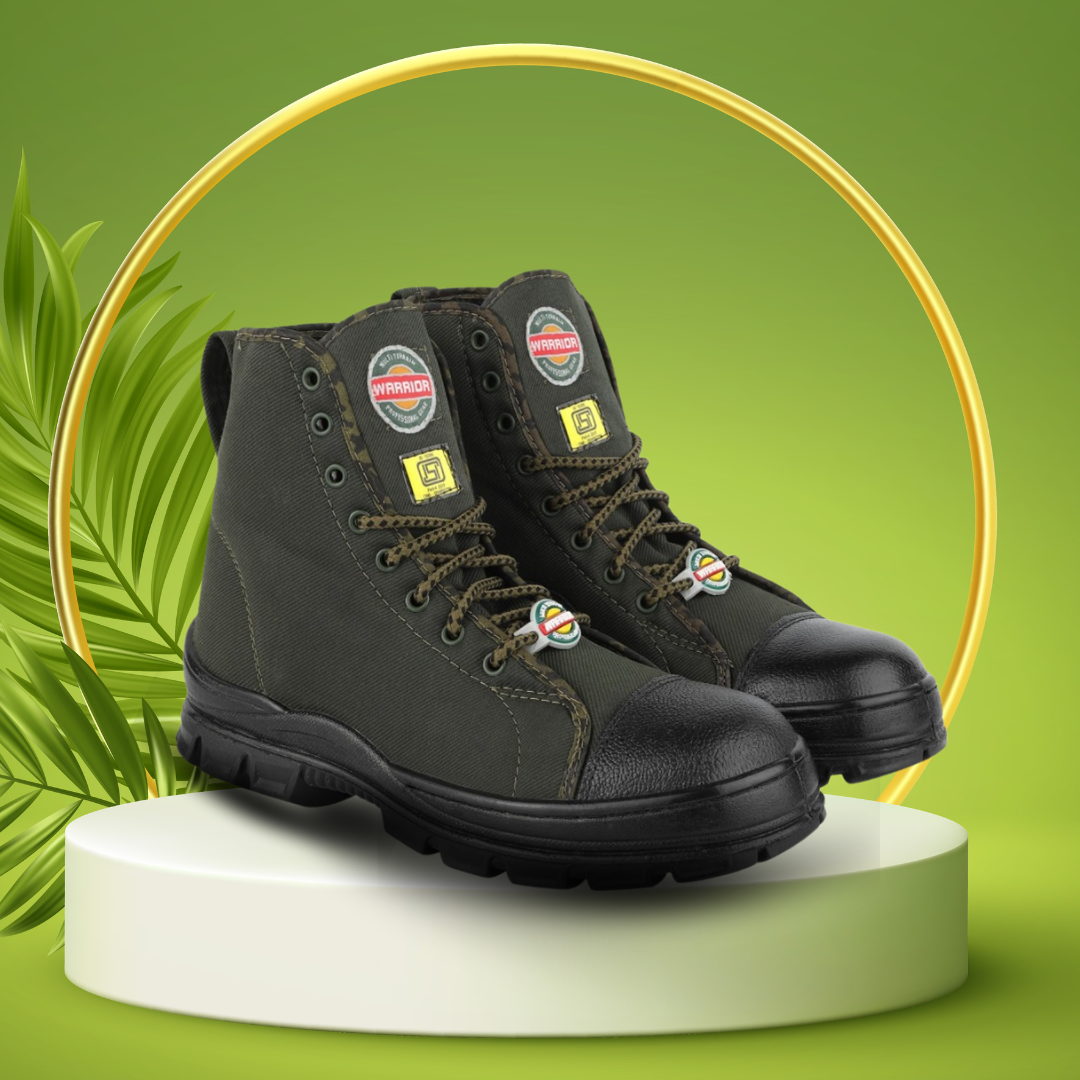 Liberty Warrior Jungle Boots for men, ideal for trekking, camping, and outdoor work