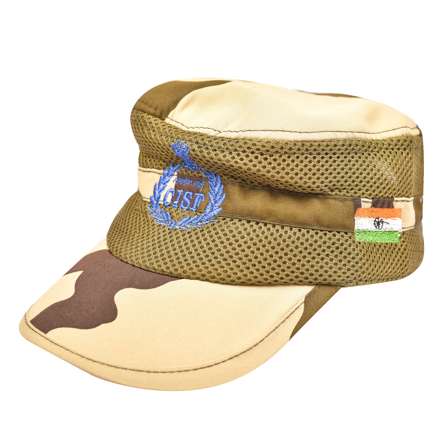 CISF Indian Flag Tiranga Logo Security NATO style Unisex P Cap