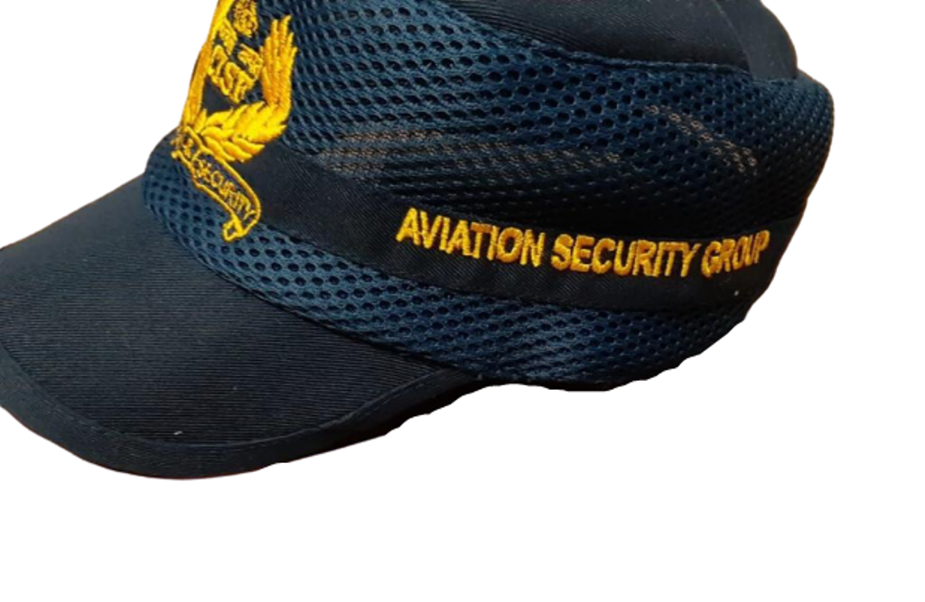 CISF Logo ASG Airport Sector Security NATO style Unisex Blue P Cap